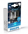 Салонная лампа светодиодная Philips Fest T10 12V-1W X-treme Vision LED 6700k art.129326700KX2