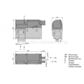 Жидкостный отопитель Eberspacher HYDRONIC D5W S (дизельный) без монтажного комплекта