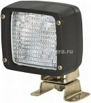 Автосвет Фара рабочего освещения Hella External FF (H3) Heavy Duty с разьемом AMP и заглушкой 1GA 007 506-011